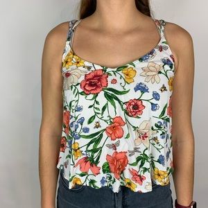 Hollister Floral Tank Top